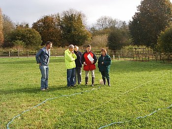 Picture of volunteers at work