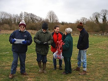 Picture of volunteers at work