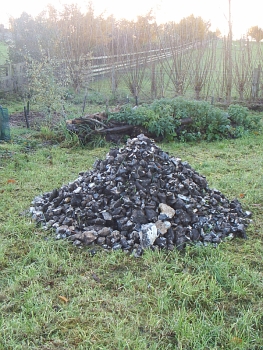 Picture of the work underway
