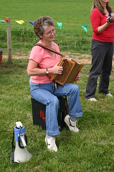 Maypole dancing