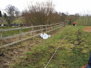 Picture of volunteers at work