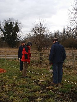 Picture of volunteers at work