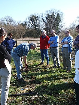 Picture of volunteers at work